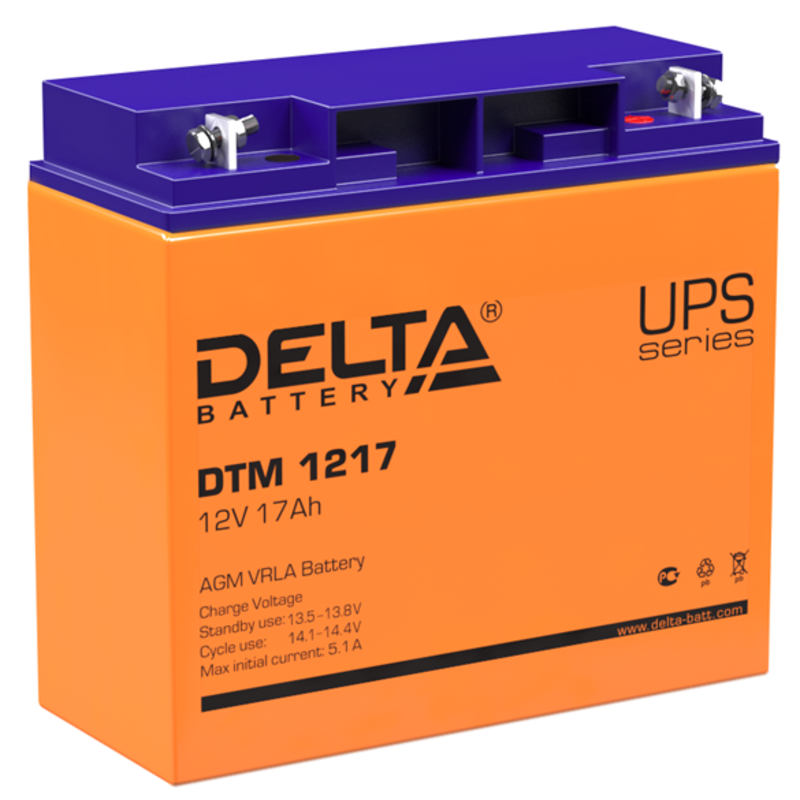 Аккумулятор  DTM 1217 -   в е Ток .